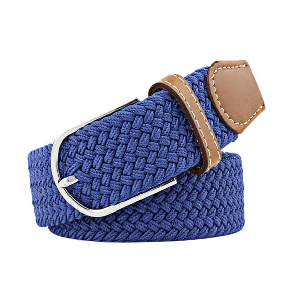 Webbed Belt (Solid Colors) Belts Style Standard Cornflower Blue 120cm | Style Standard