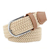 Webbed Belt (Solid Colors) Belts Style Standard Khaki 120cm | Style Standard
