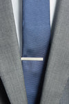 Brushed Steel Tie Clip Formal Curated Basics | Style Standard