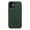 Leather iPhone 12 Mini Case Mobile Phone Cases Woolnut Green | Style Standard
