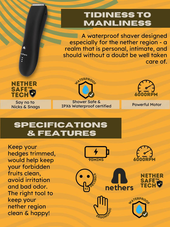 Undercut Trimmer Hair Clippers & Trimmers Nethers | Style Standard