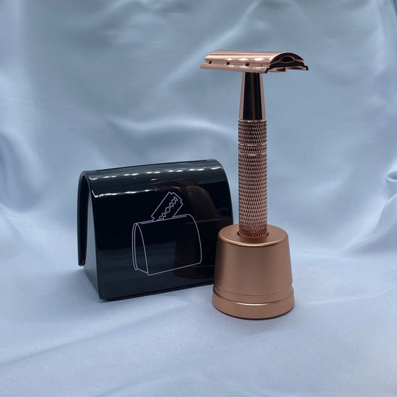 Safety Razor Set Grooming Style Standard Rose Gold | Style Standard