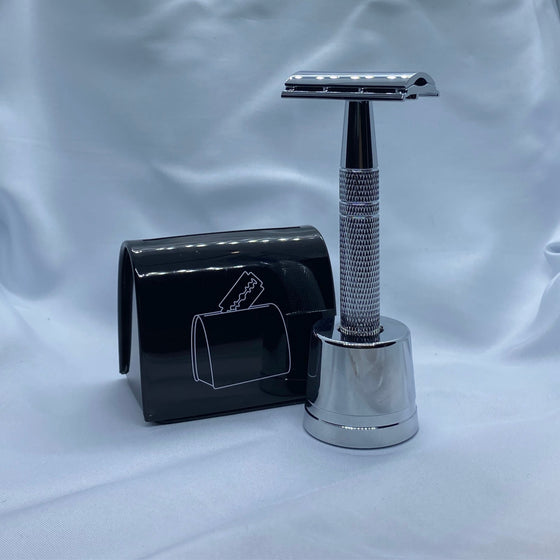 Safety Razor Set Grooming Style Standard Silver | Style Standard