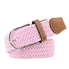 Webbed Belt (Solid Colors) Belts Style Standard Pink 110cm | Style Standard