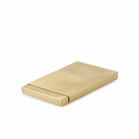 Brass Business Card Case Lifestyle Curated Basics | Style Standard