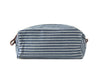 Striped Canvas Dopp Kit Grooming Curated Basics | Style Standard