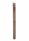 Dark Brown Leather Nato Watch Strap Formal Curated Basics | Style Standard