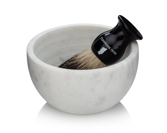Marble Shaving Bowl Grooming Beau Brummell For Men | Style Standard