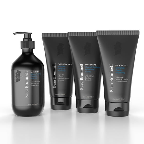 Skincare Pro Bundle Facial Cleansing Kits Beau Brummell For Men | Style Standard
