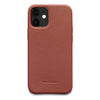 Leather iPhone 12 Mini Case Mobile Phone Cases Woolnut Cognac | Style Standard