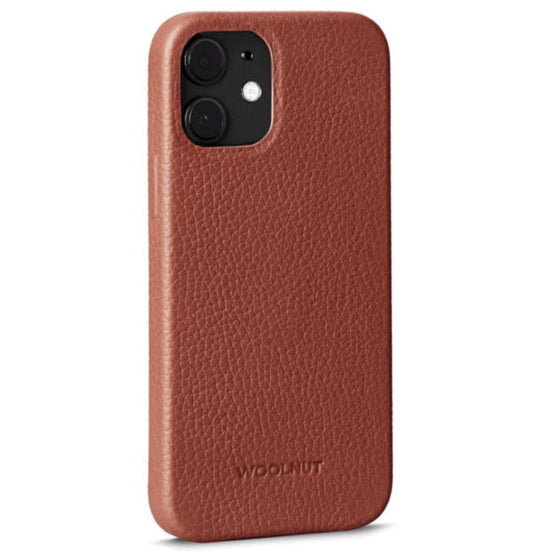Leather iPhone 12 Mini Case Mobile Phone Cases Woolnut | Style Standard