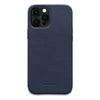 Leather iPhone 12 Pro Max Case Mobile Phone Cases Woolnut Navy | Style Standard