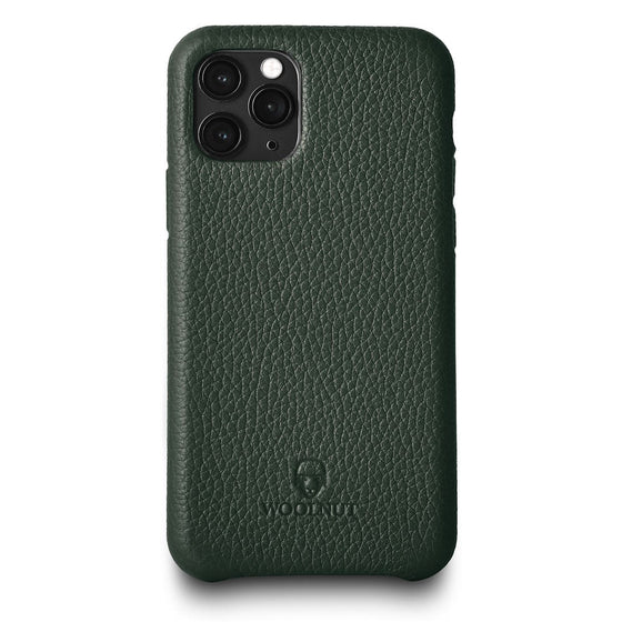 Leather iPhone 11 Pro Case Tech Accessory Woolnut Green | Style Standard